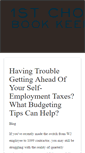 Mobile Screenshot of 1stchoicebookkeeping.com