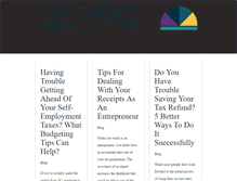 Tablet Screenshot of 1stchoicebookkeeping.com